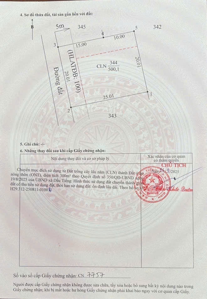 Đất nền Dầu Tiếng 500m² giá 599 triệu - Cơ hội đầu tư tốt nhất!