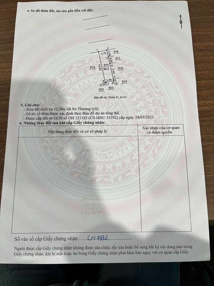 Đất dịch vụ An Khánh 56m² giá thỏa thuận - View hồ, mát mẻ quanh năm!