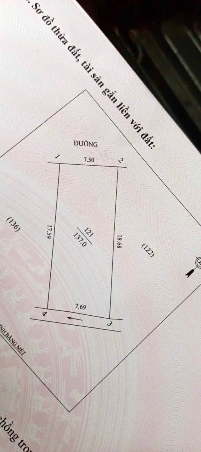 Đất nền mặt đường Trường Tiến, Vinh 137m² giá 9 tỷ - Vị trí đắc địa, đầu tư sinh lời!