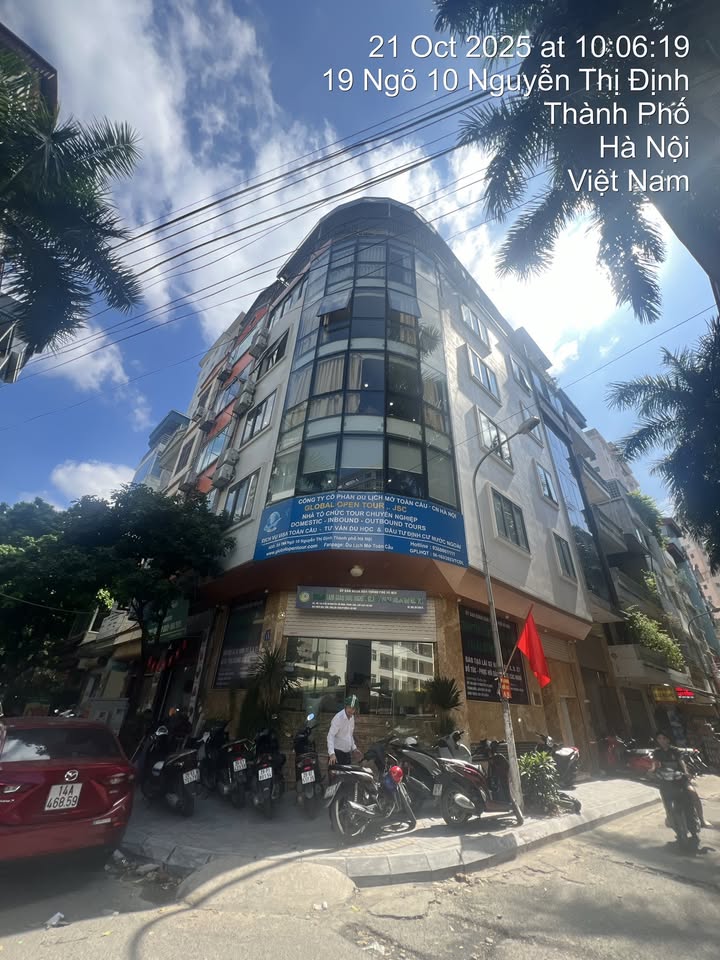 Cho thuê văn phòng Số 19a Ngõ 10 Nguyễn Thị Định 80m² - Vị trí đắc địa, thuận tiện giao thông!