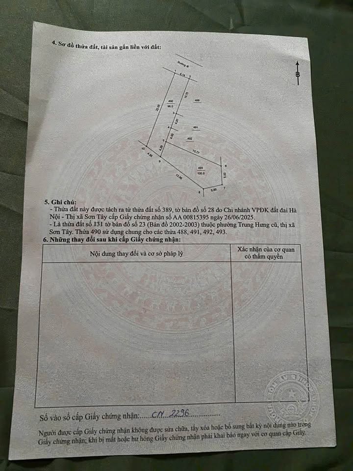 Đất thổ cư 50m² tại Ái Mỗ, Trung Hưng, Sơn Tây - Nở hậu, ô tô đỗ cửa!