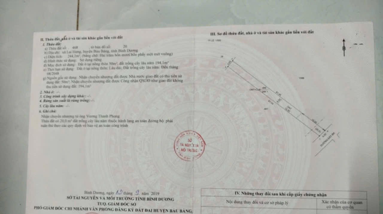 Đất nền Lai Hưng Bàu Bàng 235m² giá 850 triệu - Đầu tư sinh lời ngay!