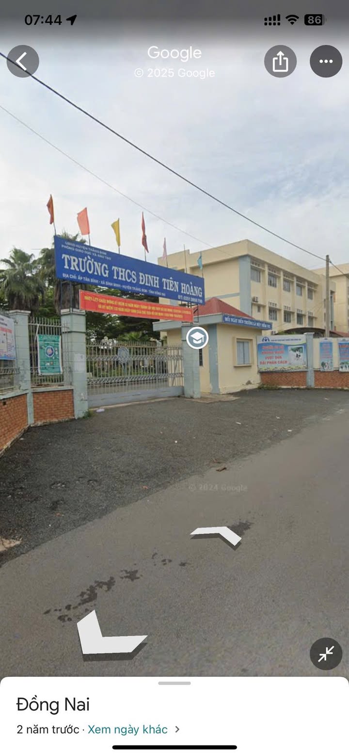 Đất kinh doanh Trảng Bom 136m² giá 1 tỷ - Vị trí đắc địa cạnh Trường Đinh Tiên Hoàng