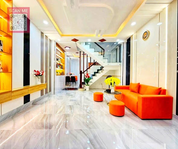 Nhà đẹp Gò Vấp 45m² giá 5.45 tỷ - Full nội thất cao cấp!