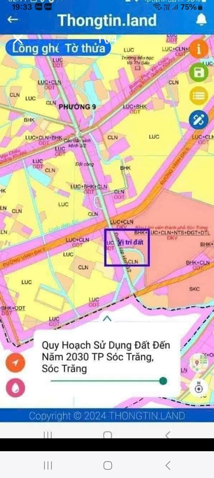 Đất nền Kênh 3/2, Phú Lợi, 2380m² giá 23.8 tỷ - Tiềm năng phát triển cực lớn!