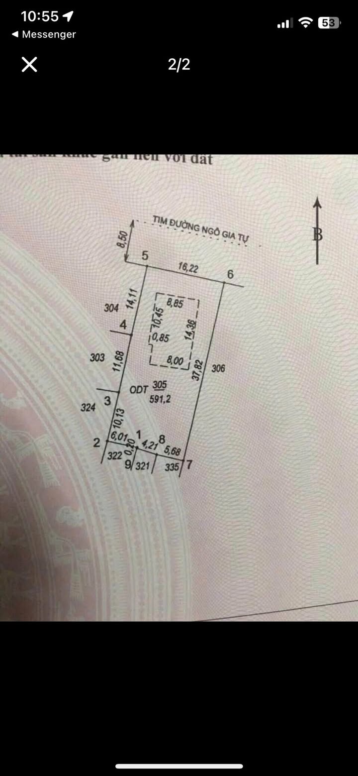 Đất Mặt Tiền Đường Ngô Gia Tự, Tây Ninh 614m² - Sổ đỏ chính chủ, giá thương lượng!