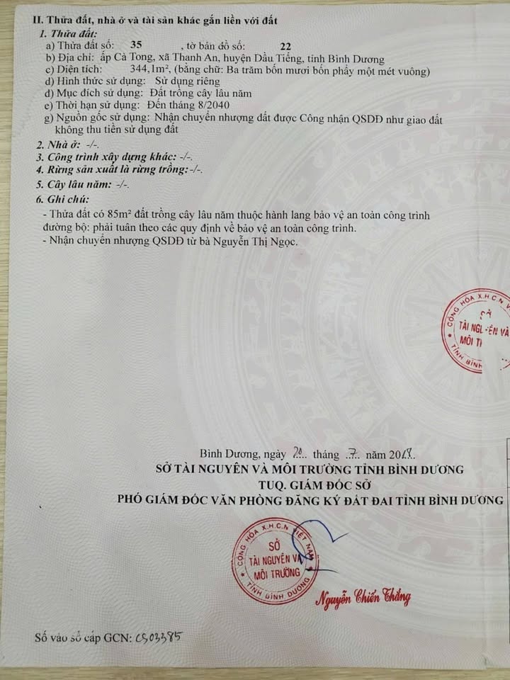 Đất đường ĐH720 Dầu Tiếng 344m² giá 1.4 tỷ - Kinh doanh sầm uất!