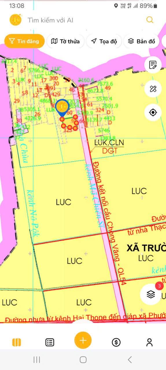 Đất ruộng ấp Chông Văn, xã Trường Thọ, 10.170m² giá 120 triệu - Cơ hội đầu tư hấp dẫn!