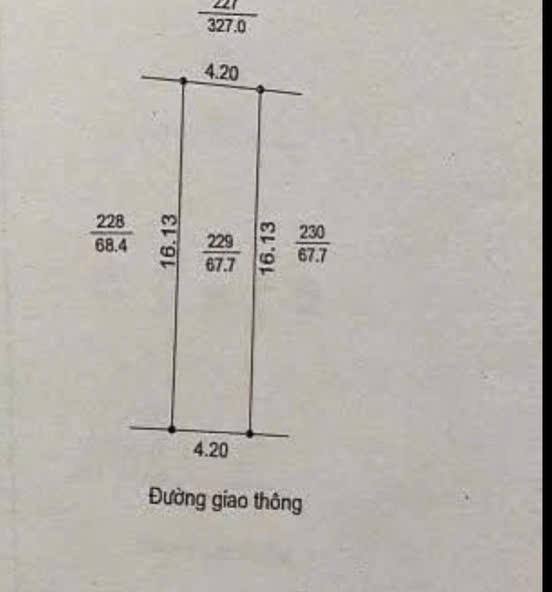 Đất mặt phố Phạm Đình Hổ, Bình Hàn 67.7m² giá 2 tỷ - Cơ hội đầu tư tuyệt vời!