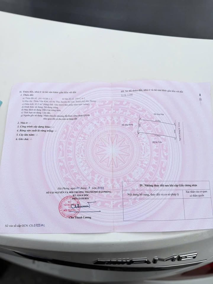 Đất nền An Thọ, An Lão 65m² giá đầu tư chỉ 5xx triệu - Cơ hội vàng cho nhà đầu tư!