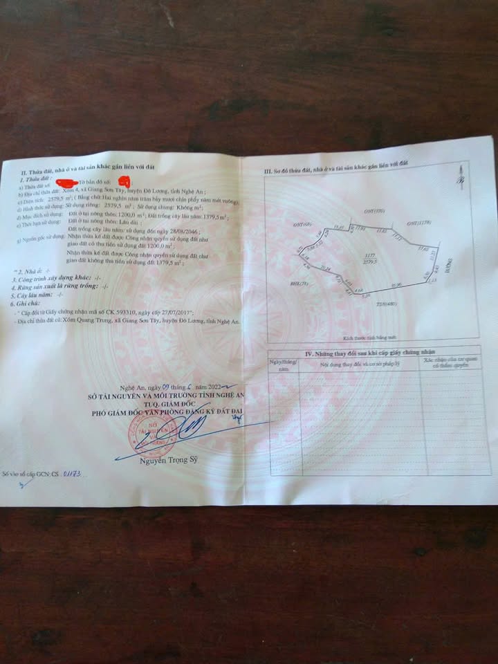 Đất thổ cư Giang Sơn Tây 2579m² - Phân lô dễ dàng, giá tốt!