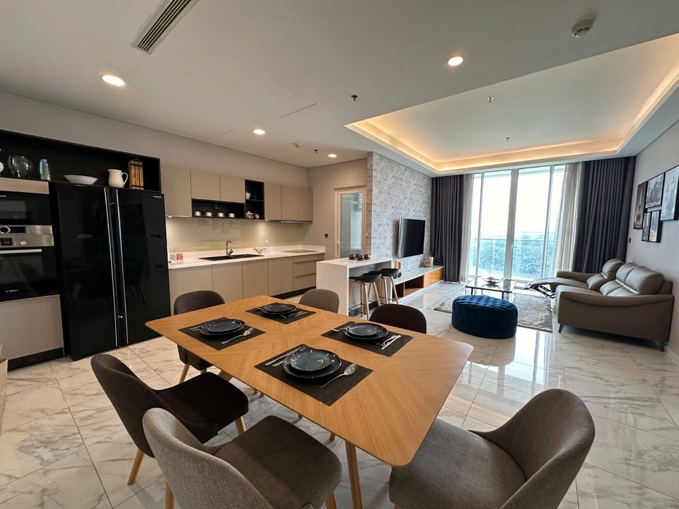 Căn hộ 3PN KĐT Sala Thủ Đức 140m² giá 60 triệu - View công viên thoáng mát!