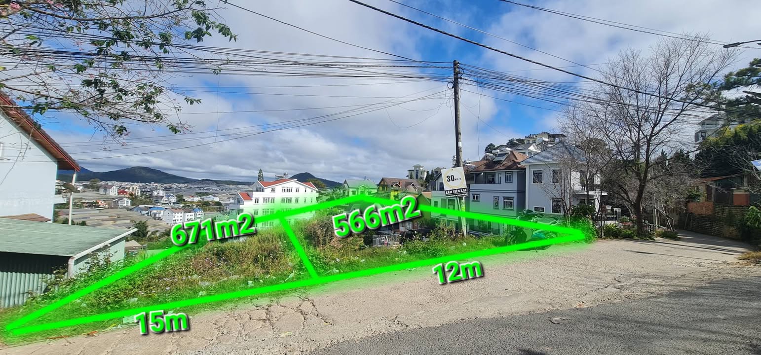 Đất xây dựng view đẹp tại Đà Lạt, 672m² giá 32.3 tỷ - Cơ hội đầu tư lý tưởng!