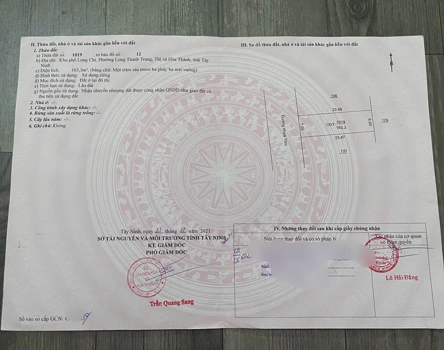 Nhà phố Hòa Thành Tây Ninh 165m² giá 1.6 tỷ - Sẵn sàng vào ở ngay!