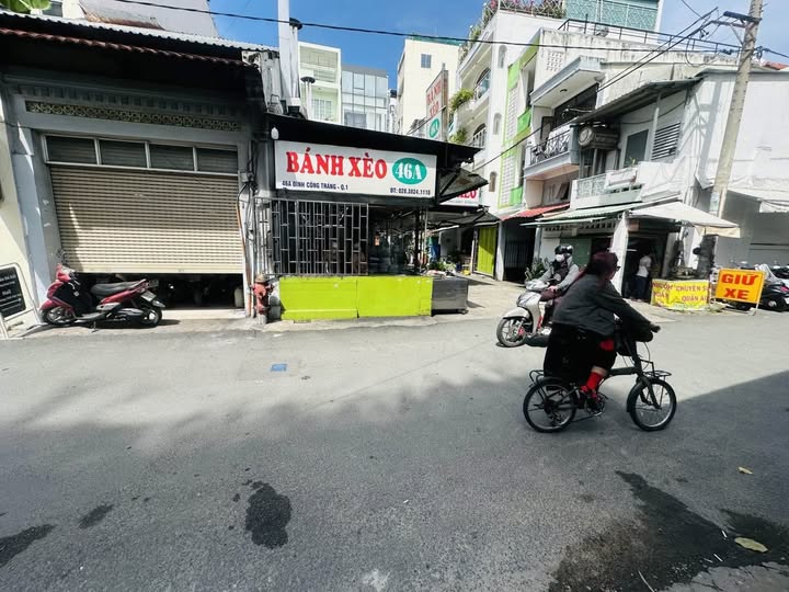 Đất mặt tiền Đinh Công Tráng, Tân Định Quận 1, 150m² - Cơ hội hiếm có cho đầu tư!