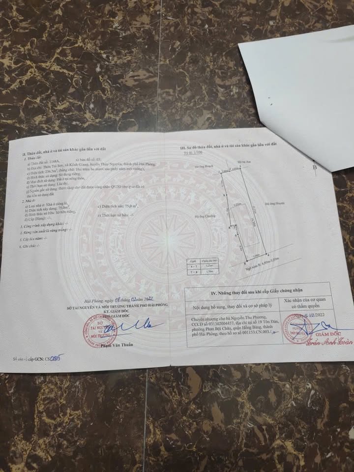 Nhà 2 tầng Trà Sơn, Lưu Kiếm, 236m² giá 1 tỷ - Chính chủ bán gấp!