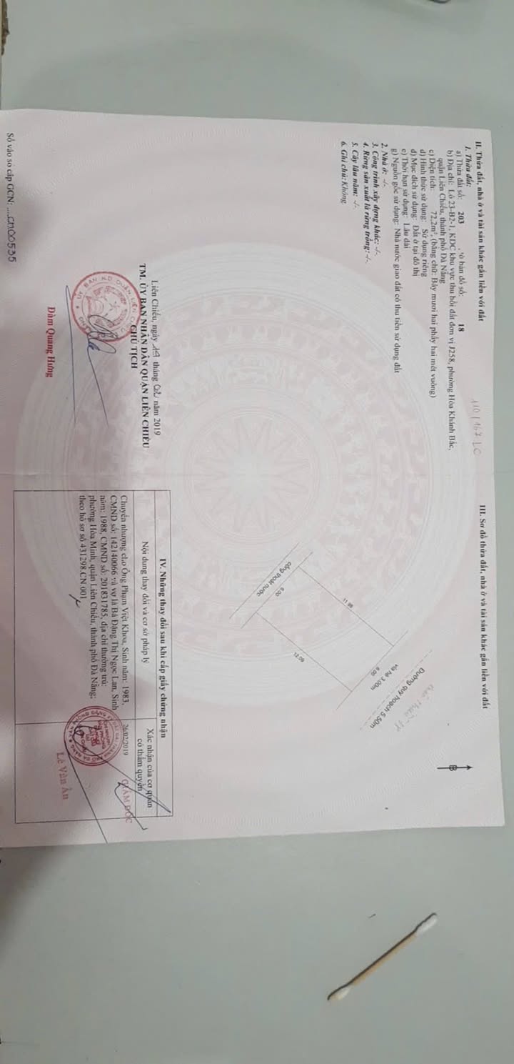 Đất nền Xuân Thiều, Đà Nẵng 38m² - Cơ hội đầu tư hấp dẫn!