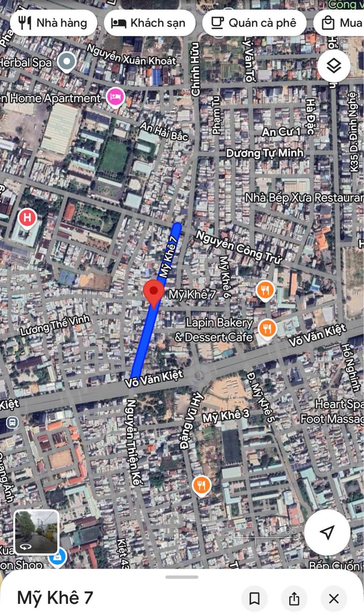 Bán đất tại đường Mỹ Khê 7, Sơn Trà - Diện tích 85m², giá 13 tỷ - Tiềm năng phát triển cao!