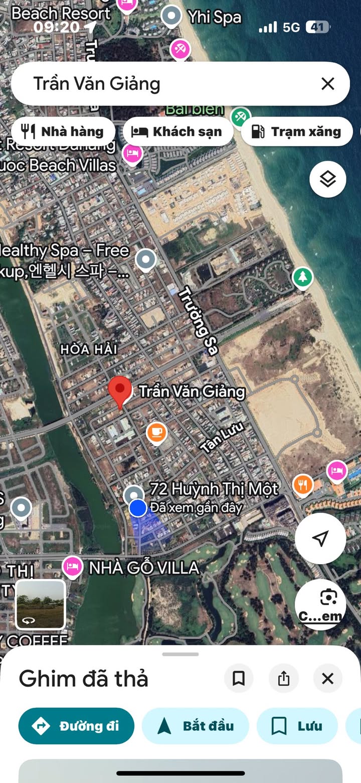 Đất biển Tân Trà, Đà Nẵng 160m² giá 9 tỷ - Cơ hội đầu tư hấp dẫn!