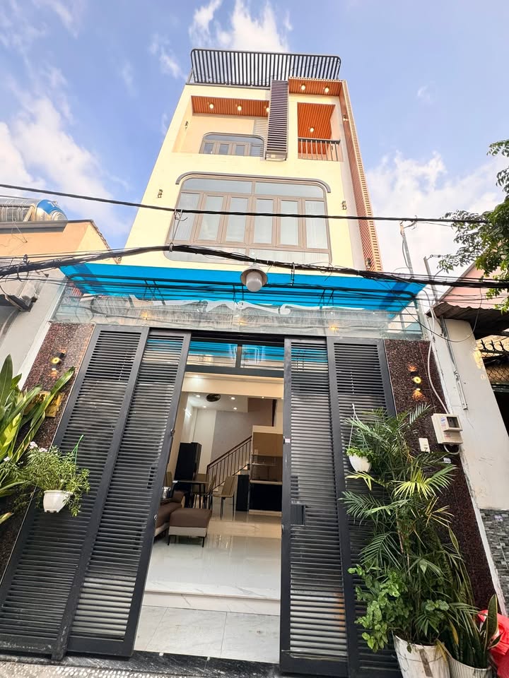 Nhà mặt tiền chợ Hạnh Thông Tây, Gò Vấp 43m² giá 5.98 tỷ - Full nội thất cao cấp!