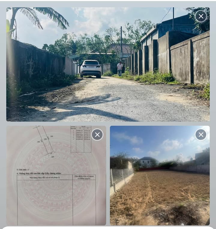 Đất nền Nghi Trường Nghi Lộc 121m² giá 790 triệu - Đầu tư sinh lời hấp dẫn!