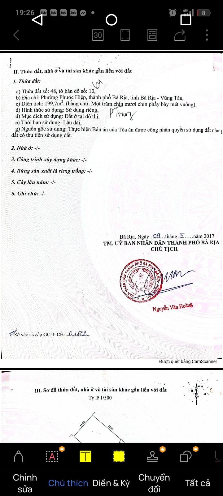 Đất nền Bà Rịa 199,7m² - Ngay mặt đường Nguyễn Thanh Đằng, giá thương lượng nhanh!