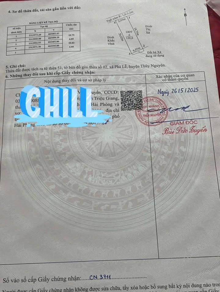 Đất nền phường Nam Triệu, Thủy Nguyên 120m² giá 1.35 tỷ - Vị trí đắc địa giữa lòng dân cư!