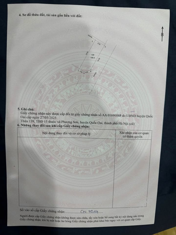 Đất lô góc 106.5m² tại Yên Sơn, Quốc Oai - Sổ đỏ chính chủ, giá chỉ 600 triệu!