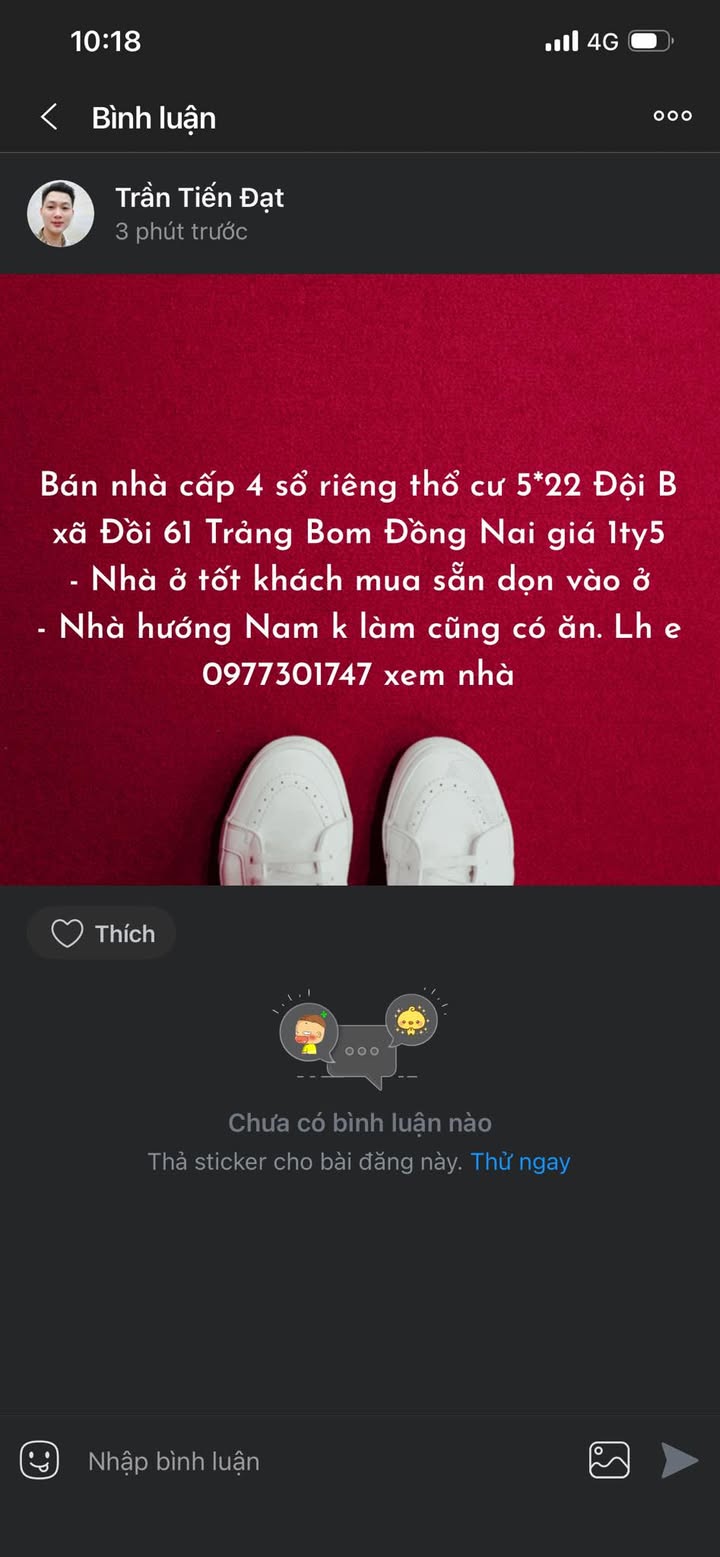 Nhà cấp 4 Đội B, xã Đồi 61, Trảng Bom, Đồng Nai 110m² giá 1.5 tỷ - Sẵn sàng dọn vào ở!