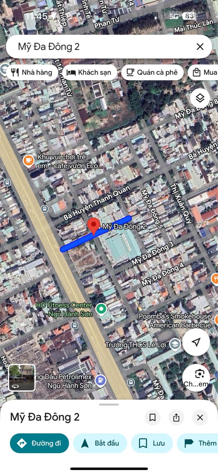 Nhà mặt tiền Mỹ Đa Đông 72m² giá 13 tỷ - Đối diện chợ Bắc Mỹ An, thu nhập ổn định!