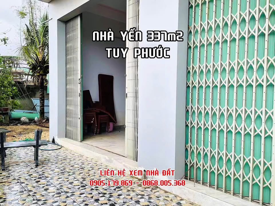 Đất nền Phước Nghĩa, Tuy Phước 337m² giá 3 tỷ - Đầu tư sinh lời từ nhà yến!