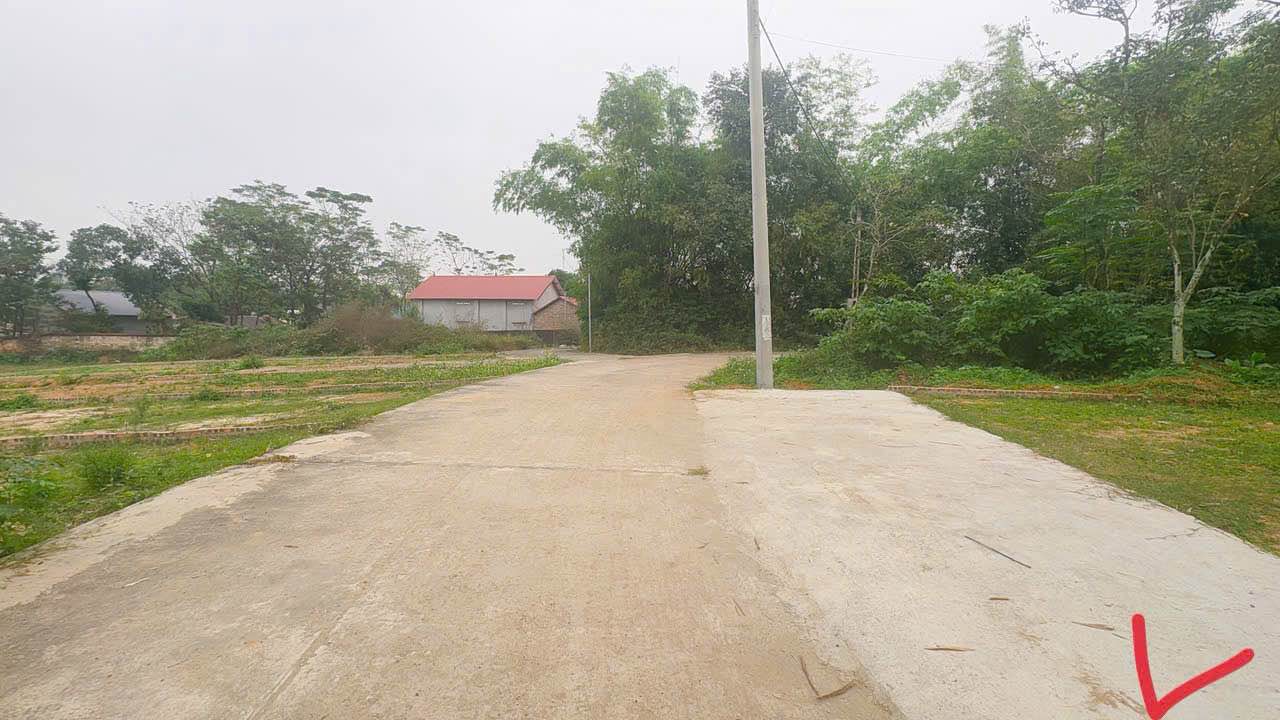 Đất thổ cư Hướng Đạo Tam Dương 184m² giá 1.2 tỷ - Đường thông ô tô tránh nhau!