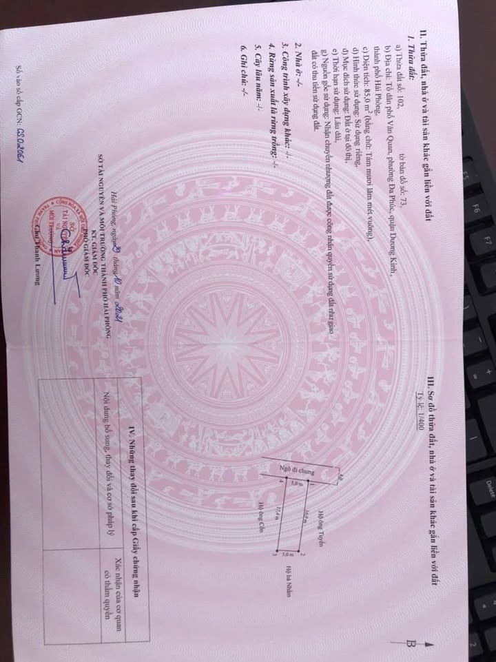 Đất nền Hưng Đạo, Hải Phòng 85m² giá 1.99 tỷ - Cơ hội đầu tư tuyệt vời!