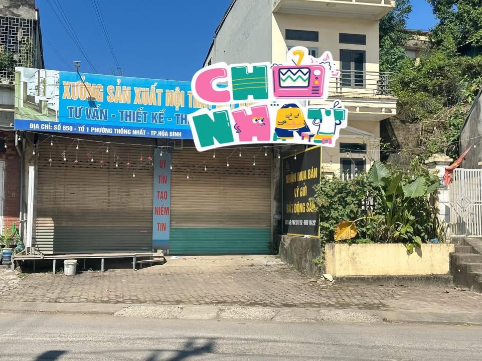 Nhà cho thuê tại phường Thống Nhất, TP Hòa Bình - Diện tích rộng, giá thỏa thuận!