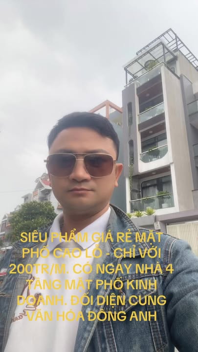 Nhà 3 Tầng Kinh Doanh Mặt Tiền 7.5m - Đường Cao Lỗ, Đông Anh - Giá 64.86 Tỷ