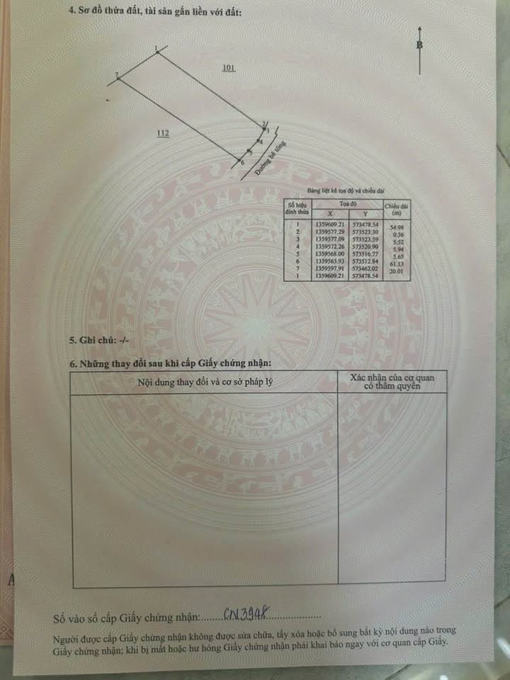 Đất nền Khánh Nam, Khánh Vĩnh 1049m² giá 600 triệu - Cơ hội đầu tư hấp dẫn!