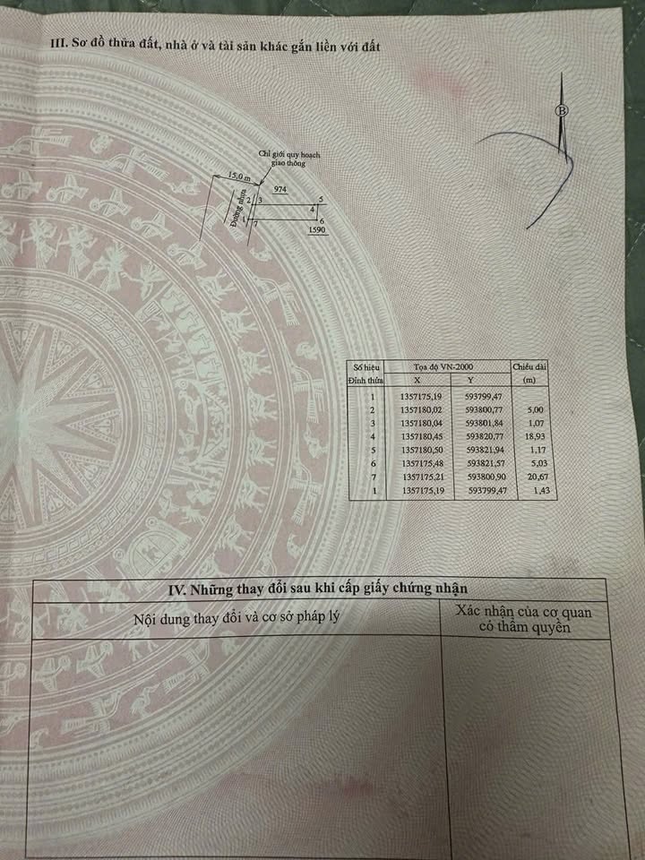 Lô đất mặt tiền đường Bạch Qua, Diên Phú 106m² giá 1.299 tỷ - Kinh doanh thuận lợi!