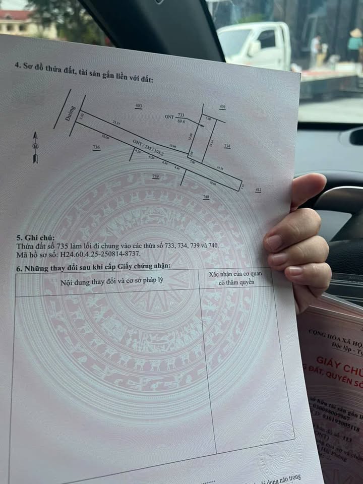 Đất nền Hồng Phong Nam Sách 69.6m² - Mặt tiền 5m, vị trí tiềm năng!