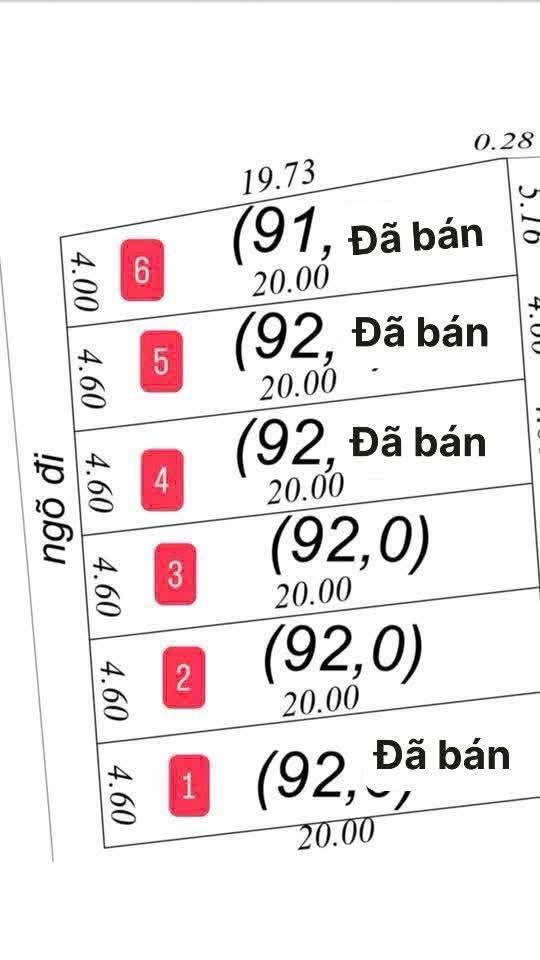 Đất nền Giang Khẩu, Đại Thắng, Tiên Lãng, Hải Phòng 91m² giá 800 triệu - Tiềm năng đầu tư cao!