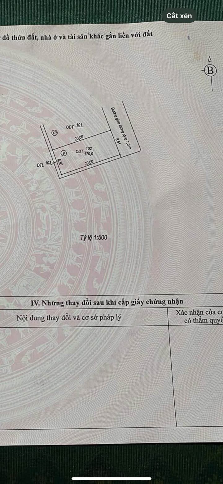 Đất ở đường F325 phường Bắc Lý, Đồng Hới 170m² giá 1.95 tỷ - An ninh tốt, khu dân cư đông đúc!