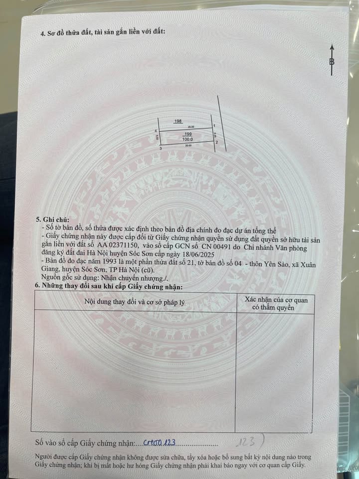 Đất nền Xuân Giang, Sóc Sơn 100m² - Giao dịch thỏa thuận, vị trí vàng!