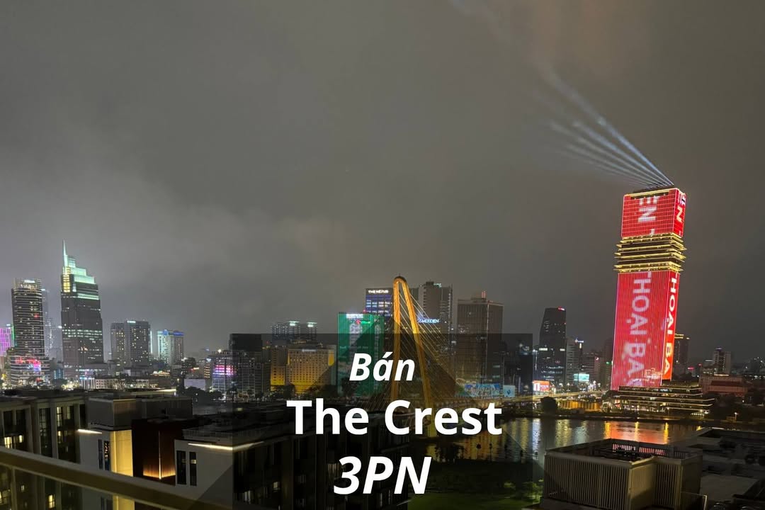 Căn hộ The Crest 129m² quận 2 giá 47 tỷ - View toàn cảnh trung tâm tuyệt đẹp!