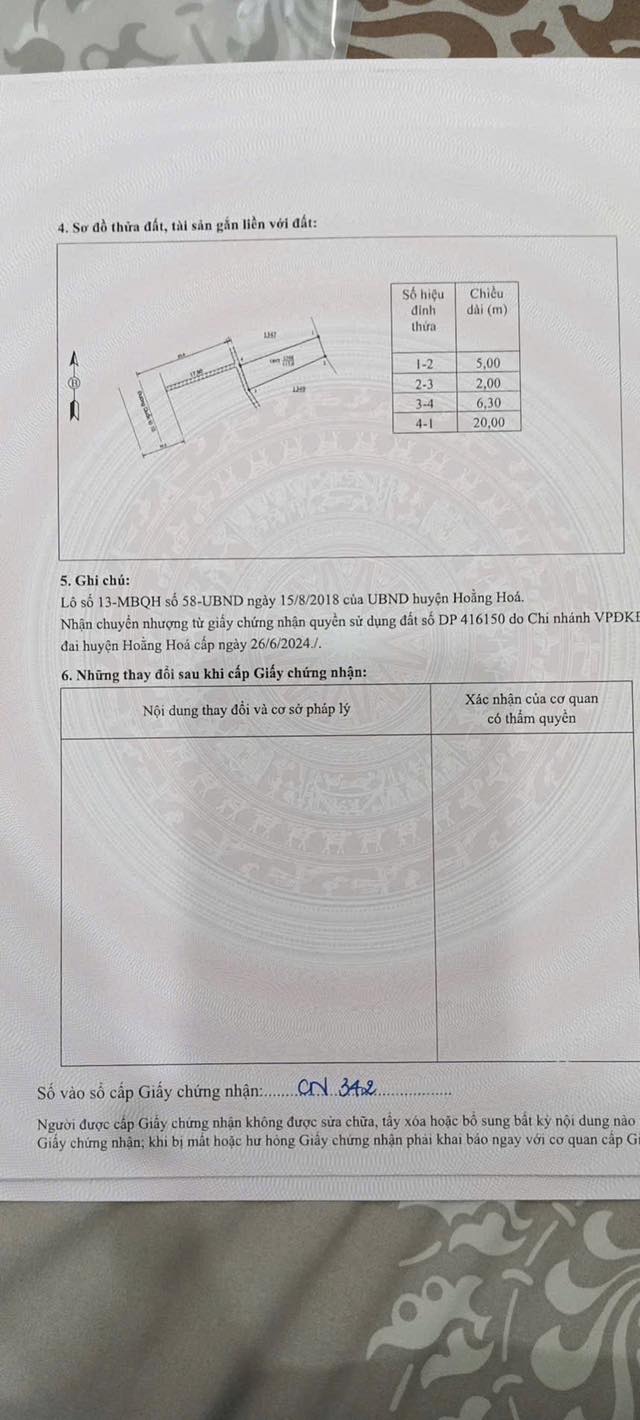 Đất nền Hoằng Đức 113m² giá chỉ 2 tỷ - Vị trí đắc địa cho đầu tư!