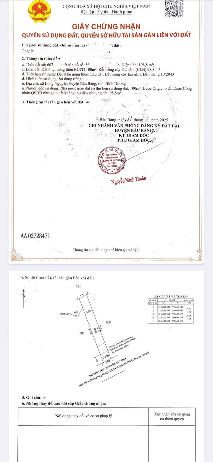 Warehouse Bàu Bàng 600m² giá 900 triệu - Pháp lý rõ ràng, xây dựng tự do!