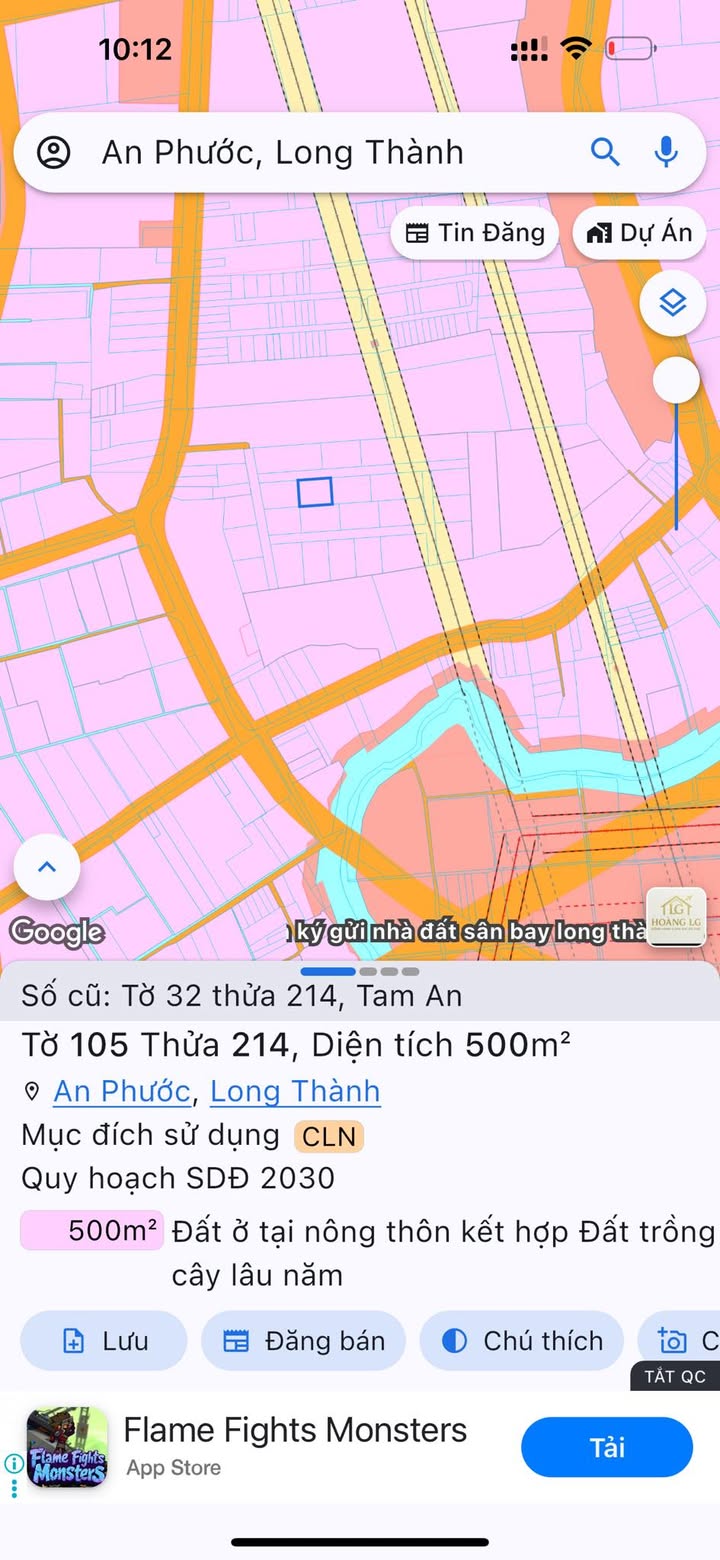 Đất nền An Phước Long Thành 100m² giá 800 triệu - Cơ hội đầu tư sinh lời!