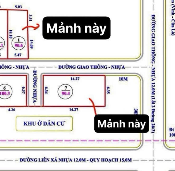 Đất nền Nghi Phong 90m² giá chỉ 1.8 tỷ - Sổ đỏ chính chủ, vị trí đẹp!