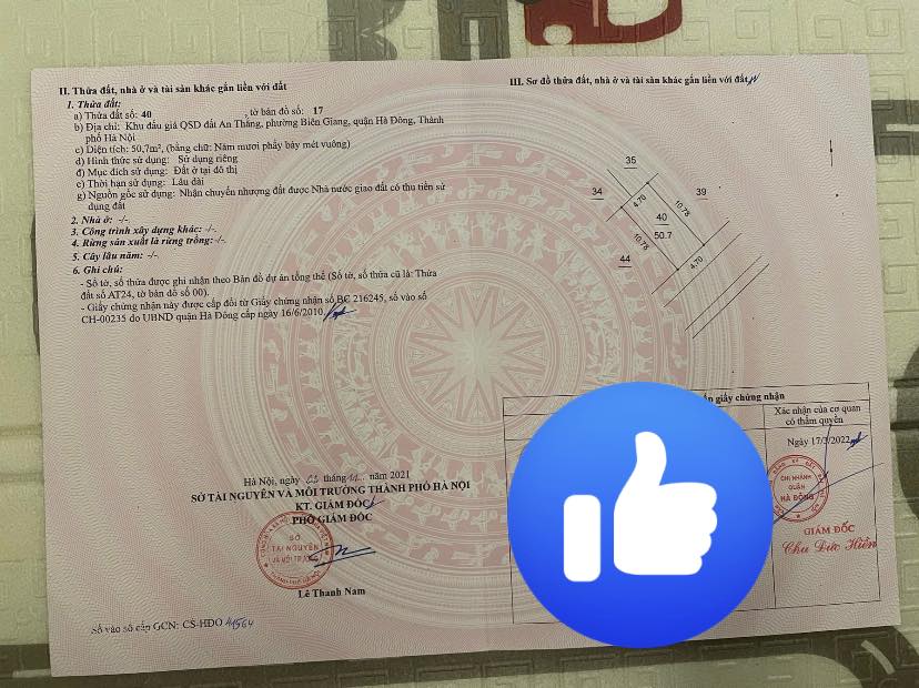 Đất phân lô An Thắng Biên Giang 51m² giá thỏa thuận - Vị trí đẹp, ô tô tránh