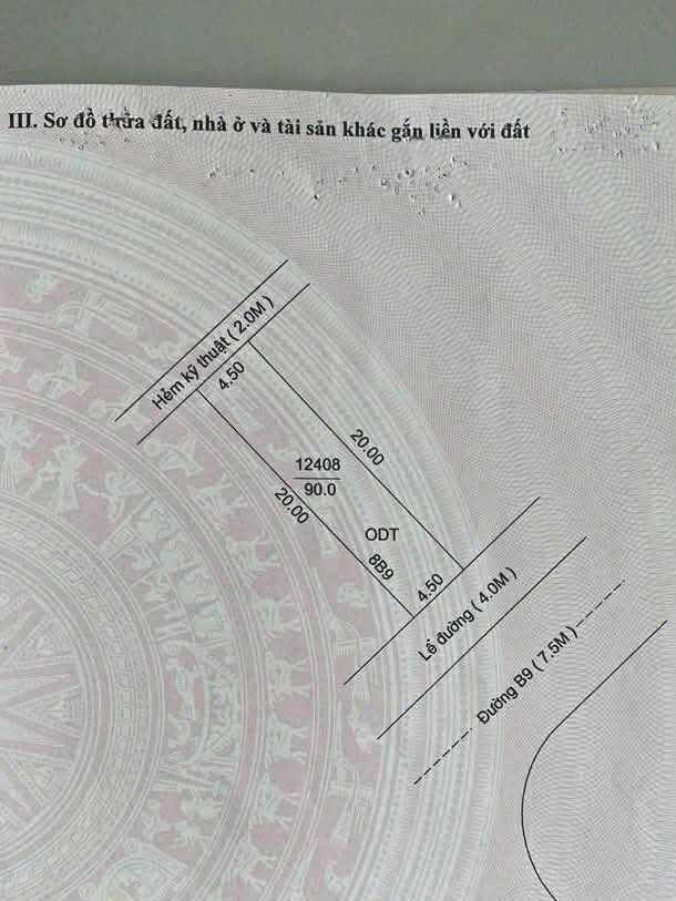 Đất nền KDC Phú An, Hưng Phú, Cần Thơ 90m² giá 2.75 tỷ - Hướng Đông Nam, sổ đỏ chính chủ!