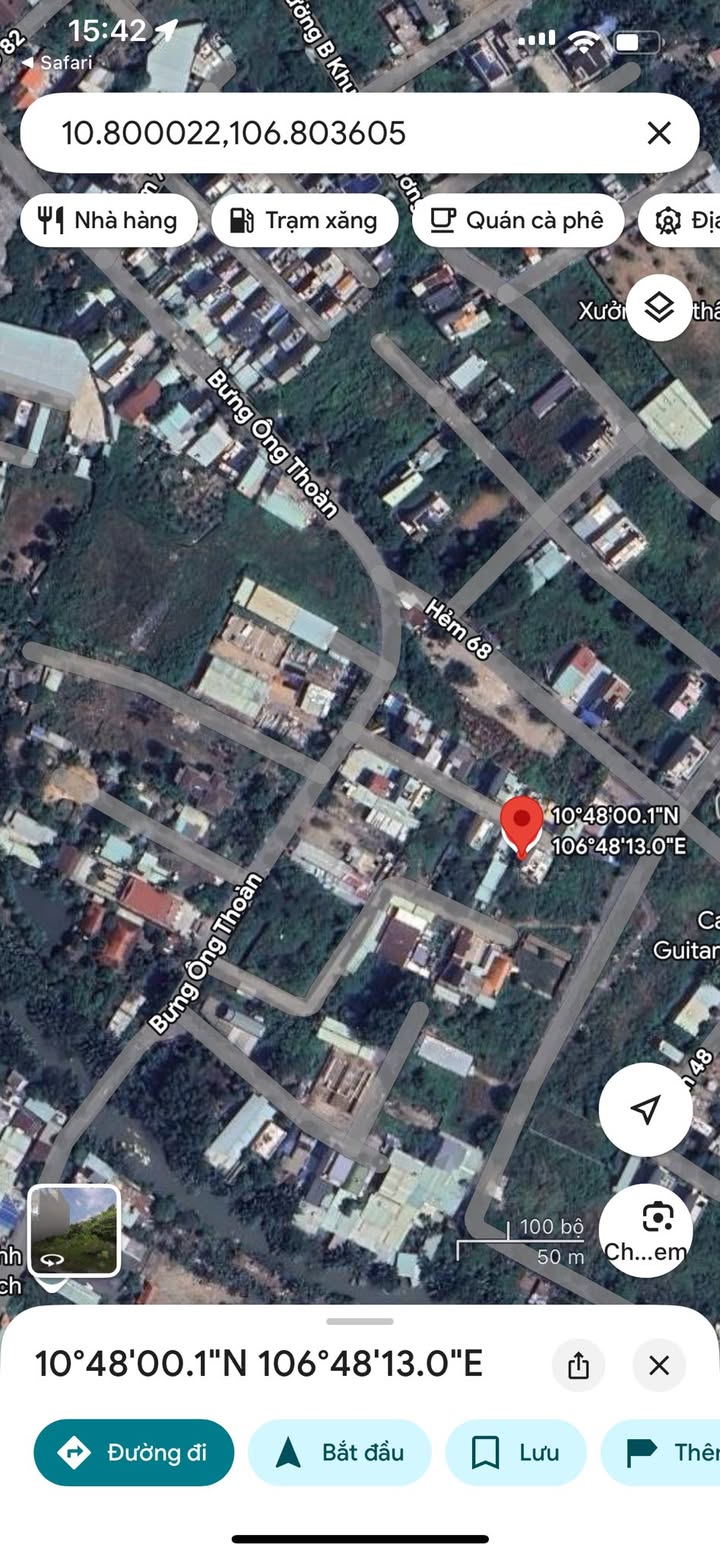 Lô đất 54m² đường Bưng Ông Thoàn, Phú Hữu, Q9 giá 4.4 tỷ - Đầu tư sinh lời hấp dẫn!