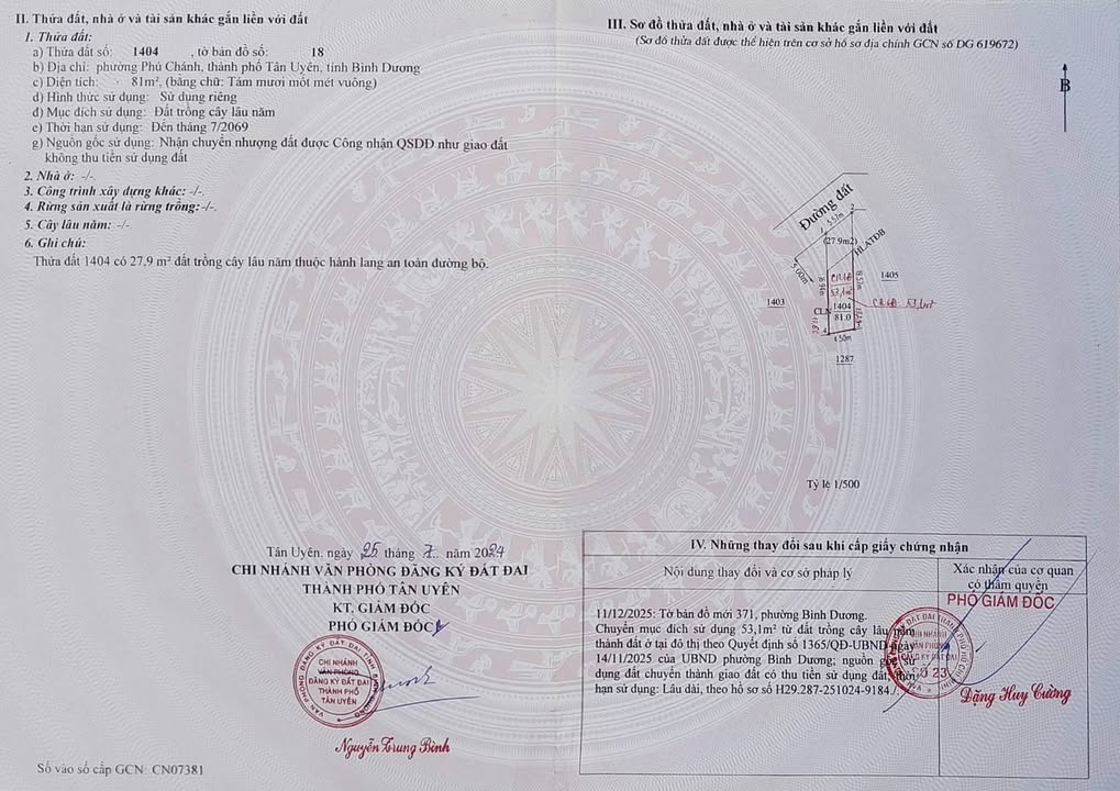 Đất nền Phú Chánh, Tân Uyên 80m² giá 840 triệu - Cơ hội đầu tư tốt!